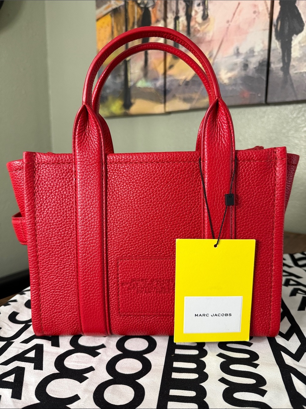 Marc Jacobs The Leather Small Tote Bag' - Picture 4 of 13